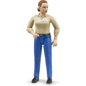 BRUDER 60408 Femeie cu Piele Deschisă Figurină de Jucărie - figurina BRUDER 60408 Femeie cu Piele Deschisă Figurină de Jucărie - figurina