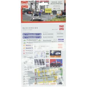 Busch 1173 H0 dekoratives Set Busch Heide Montageset - Dekoratives Set für Modelleisenbahn Busch 1173 H0 dekoratives Set Busch Heide Montageset - Dekoratives Set für Modelleisenbahn