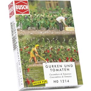 Plantes de Concombre et Tomate Busch Échelle OO - Accessoires de paysages ferroviaires Plantes de Concombre et Tomate Busch Échelle OO - Accessoires de paysages ferroviaires