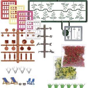 Busch 1836 Balkon Set - Dekoratives Außenkit Busch 1836 Balkon Set - Dekoratives Außenkit