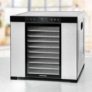 Rommelsbacher DA 1050 Lebensmittel Trockner - Edelstahl, 1000W Rommelsbacher DA 1050 Lebensmittel Trockner - Edelstahl, 1000W