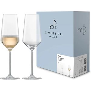 Set de 2 Verres à Champagne Zwiesel Glas - Résistants et lavables - Publicité Set de 2 Verres à Champagne Zwiesel Glas - Résistants et lavables - Publicité