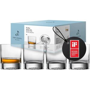 Verre à whisky Zwiesel Glas Echo Small - 4 pcs - Publicité Verre à whisky Zwiesel Glas Echo Small - 4 pcs - Publicité
