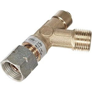 CFH SB 118 Gas Hose Break Safety Device - Brass, 3/8 inch, 1.5-4 bar CFH SB 118 Gas Hose Break Safety Device - Brass, 3/8 inch, 1.5-4 bar