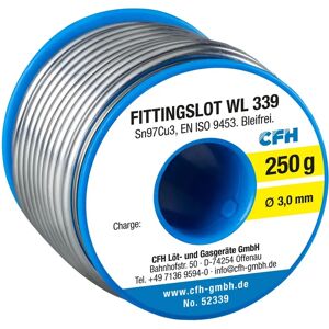 CFH Loddetraad 3,0mm til VVS - Op til 110°C CFH Loddetraad 3,0mm til VVS - Op til 110°C