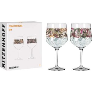 Ritzenhoff Maggie Enterrios Gift Set - 2 Crystal Glasses - Night Garden Design Ritzenhoff Maggie Enterrios Gift Set - 2 Crystal Glasses - Night Garden Design