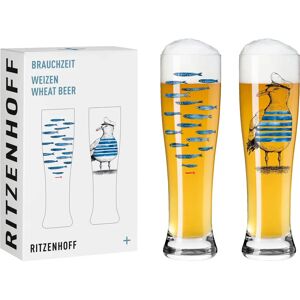 Szklanka do piwa pszenicznego Ritzenhoff 65cl - 2 sztuki - Przezroczysta Szklanka do piwa pszenicznego Ritzenhoff 65cl - 2 sztuki - Przezroczysta