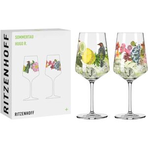 Ritzenhoff Hugo Wielokolorowe letnie kieliszki do wina - 54,4cl, Zmywarka bezpieczna Ritzenhoff Hugo Wielokolorowe letnie kieliszki do wina - 54,4cl, Zmywarka bezpieczna
