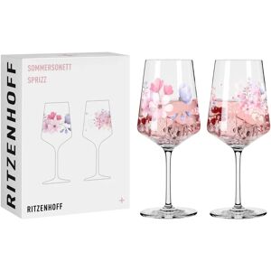 Ritzenhoff Sommersonett Kieliszki do wina nr: 17 & 18 - Wielobarwne - Zestaw 2 Ritzenhoff Sommersonett Kieliszki do wina nr: 17 & 18 - Wielobarwne - Zestaw 2