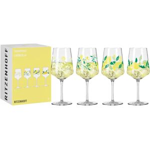Ritzenhoff Aperitiefglas Set - Sommertau - 4 stuks, 544 ml, Veelkleurig Ritzenhoff Aperitiefglas Set - Sommertau - 4 stuks, 544 ml, Veelkleurig