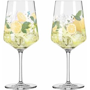 Ritzenhoff - 2-delad Flerfärgad Vin Glas Set - Sommar i Glaset Ritzenhoff - 2-delad Flerfärgad Vin Glas Set - Sommar i Glaset