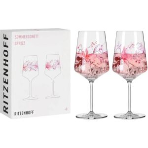 Ritzenhoff - Verre à vin multicolore - Pack de 2 No: 19 & 20 - Sommersonett - Publicité Ritzenhoff - Verre à vin multicolore - Pack de 2 No: 19 & 20 - Sommersonett - Publicité