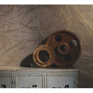 Marburg Copper-Gold Wallpaper - Graphic Wall Covering Marburg Copper-Gold Wallpaper - Graphic Wall Covering