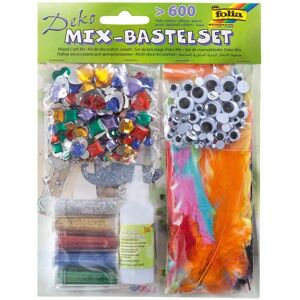 Folia 12420 - Kreativ Bastelset - 600 Teile - Keine Farbe Folia 12420 - Kreativ Bastelset - 600 Teile - Keine Farbe