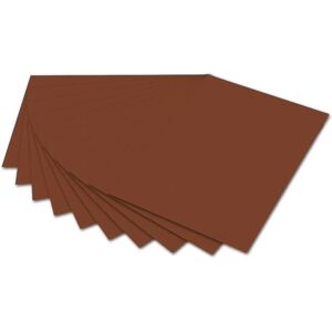 Folia 6185 - Chocolate Brown Photo Cardboard - 50x70cm, 10 Sheets Folia 6185 - Chocolate Brown Photo Cardboard - 50x70cm, 10 Sheets