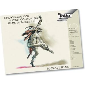 Bloc de Peinture Aquarelle Folia 30x40cm - Sans Acide, 200g/m², Rugueux Bloc de Peinture Aquarelle Folia 30x40cm - Sans Acide, 200g/m², Rugueux