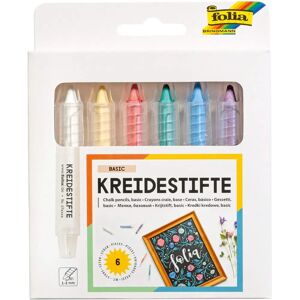 Folia 6 Színű Krétafilc Készlet - 4 db Folia 6 Színű Krétafilc Készlet - 4 db