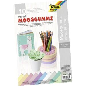 Folia Mousse de Création Multicolore - Pack de 10 feuilles - Publicité Folia Mousse de Création Multicolore - Pack de 10 feuilles - Publicité