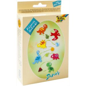 Magni 52932 - Kit de manualidades de fieltro y dinosaurios para niños Magni 52932 - Kit de manualidades de fieltro y dinosaurios para niños