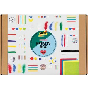 Folia Creative Box Assorted Craft Materials - Crafting Kit Folia Creative Box Assorted Craft Materials - Crafting Kit