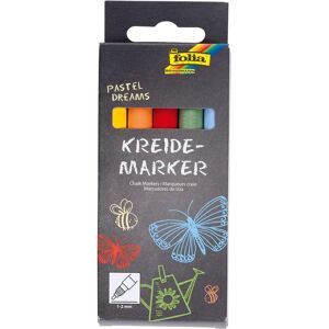 Folia Pastell Dreams Chalk Markers - Set of 5 Folia Pastell Dreams Chalk Markers - Set of 5