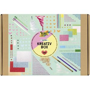Folia Kreativ Box Glitter Mix - 900+ Teile - Bastelset Folia Kreativ Box Glitter Mix - 900+ Teile - Bastelset
