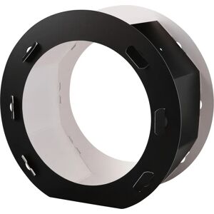 FOLIA Schwarze Papplaternen-Rohlinge - Party Laternen FOLIA Schwarze Papplaternen-Rohlinge - Party Laternen