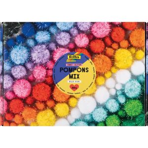 Mélange de Pompons Jumbo Scintillants - Pompons - Publicité Mélange de Pompons Jumbo Scintillants - Pompons - Publicité