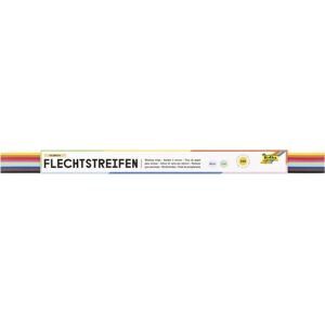 Folia Paper - Bandes de tresse 50cm 130g - Couleurs variées - Publicité Folia Paper - Bandes de tresse 50cm 130g - Couleurs variées - Publicité