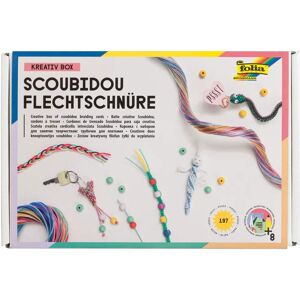 Kit de loisirs Folia - 150 cordons de PVC & accessoires - Publicité Kit de loisirs Folia - 150 cordons de PVC & accessoires - Publicité