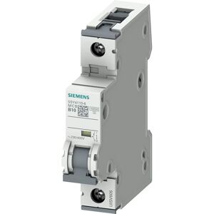 Siemens Circuit Breaker - 10A, B Curve, 1P - Effective Protection Siemens Circuit Breaker - 10A, B Curve, 1P - Effective Protection