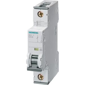 Siemens 5SY4106-7 1-Pole Circuit Breaker - Type C, 6A, DIN Mount Siemens 5SY4106-7 1-Pole Circuit Breaker - Type C, 6A, DIN Mount