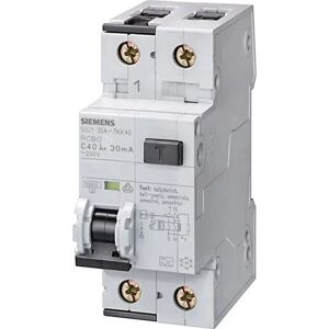Siemens Circuit Breaker and Residual Current Device - 13A, 30mA, Type A Siemens Circuit Breaker and Residual Current Device - 13A, 30mA, Type A