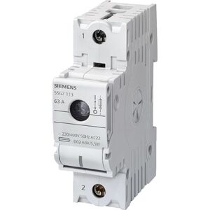 Siemens 5SG7113 Circuit Breaker - D02, 63A, 1 Pol, 230V Siemens 5SG7113 Circuit Breaker - D02, 63A, 1 Pol, 230V