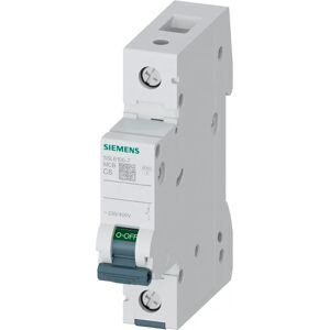 Siemens Circuit Breaker UC C 6A - 1P 400V - Effective Overload Protection Siemens Circuit Breaker UC C 6A - 1P 400V - Effective Overload Protection