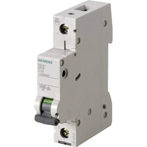 Siemens 5SL6132-7 Circuit Breaker - 32A, 1-Pin, C Characteristic Siemens 5SL6132-7 Circuit Breaker - 32A, 1-Pin, C Characteristic