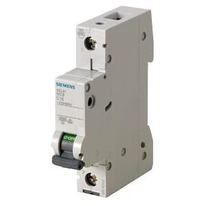 Interruttore Siemens 5SL6113-6 - 1 polo 13A - Caratteristica B Interruttore Siemens 5SL6113-6 - 1 polo 13A - Caratteristica B