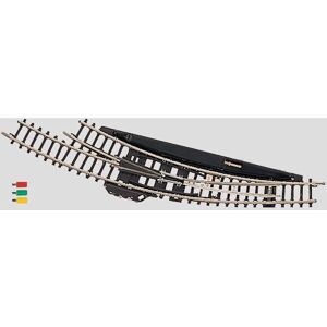 Aiguillage courbe électromagnétique Märklin Z - 195mm, 30° Aiguillage courbe électromagnétique Märklin Z - 195mm, 30°