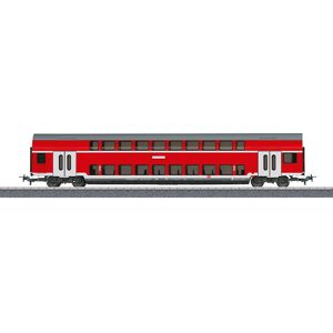 Märklin 40401 H0 Modeljernbane Regionalt Expres Dobbeltdekkervogn - Rød Märklin 40401 H0 Modeljernbane Regionalt Expres Dobbeltdekkervogn - Rød