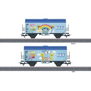 Modèle de train HO Märklin 44219 - Wagon frigorifique bleu - Publicité Modèle de train HO Märklin 44219 - Wagon frigorifique bleu - Publicité
