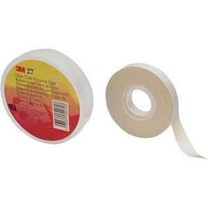 3M - SCOTCH27U-19X20 - Weiß - Glasfasergewebe - Isolierband 3M - SCOTCH27U-19X20 - Weiß - Glasfasergewebe - Isolierband