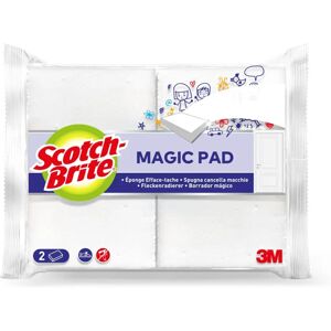 Scotch-Brite MAGIC PAD - Reinigungsschwamm - Packung 6 - Weiß Scotch-Brite MAGIC PAD - Reinigungsschwamm - Packung 6 - Weiß