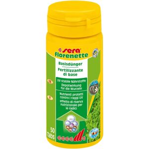 Sera Florenette Voedingsmiddel voor Planten en Vissen - 50 Tabletten Sera Florenette Voedingsmiddel voor Planten en Vissen - 50 Tabletten