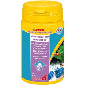 Sera Mineralen Zout voor Garnalen - Watercontrole - 105 GR Sera Mineralen Zout voor Garnalen - Watercontrole - 105 GR