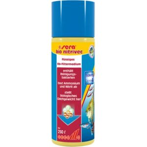 Sera Bio Nitrivec - Bactéries filtrantes pour aquariums - 250ml - Publicité Sera Bio Nitrivec - Bactéries filtrantes pour aquariums - 250ml - Publicité