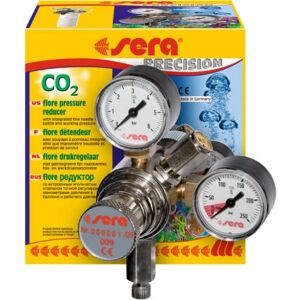 Bomba de aire para acuario Sera - Reductor de presión de CO2 - Plateado Bomba de aire para acuario Sera - Reductor de presión de CO2 - Plateado
