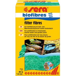 Sera 8450 Biofibres - Poissons, Filtres et Pompes - 40 GR - Publicité Sera 8450 Biofibres - Poissons, Filtres et Pompes - 40 GR - Publicité