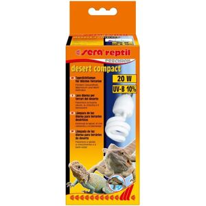 Sera - Reptil desert Compact 20 W UVB - UVB-lampa för reptiler Sera - Reptil desert Compact 20 W UVB - UVB-lampa för reptiler
