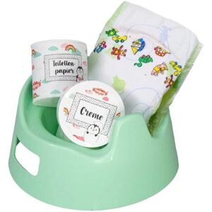 Heless Mint Pinguïn Poppen Plaspotje met Accessoires - Set Heless Mint Pinguïn Poppen Plaspotje met Accessoires - Set