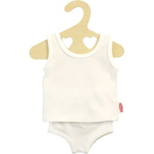 Heless Wit Poppenkleding - 1221 - Zacht Jersey, 28-35 cm Heless Wit Poppenkleding - 1221 - Zacht Jersey, 28-35 cm